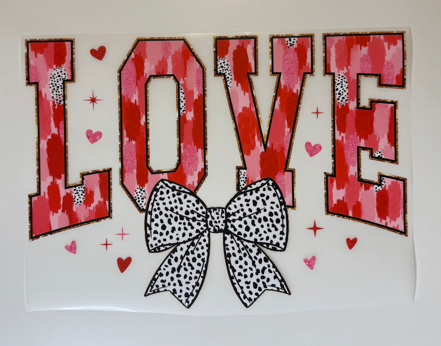 Love with Polka Dot Bow