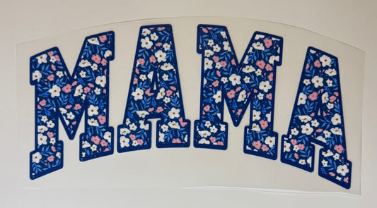 Mama Blue Floral